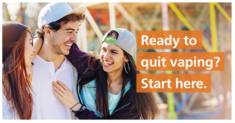 Ready to quit vaping? Start here